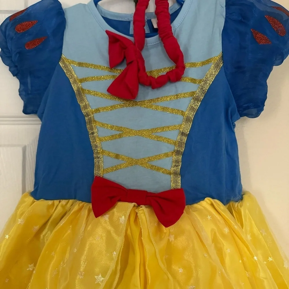 Princess Baby Girl Dress With Headband Size 95 Costume